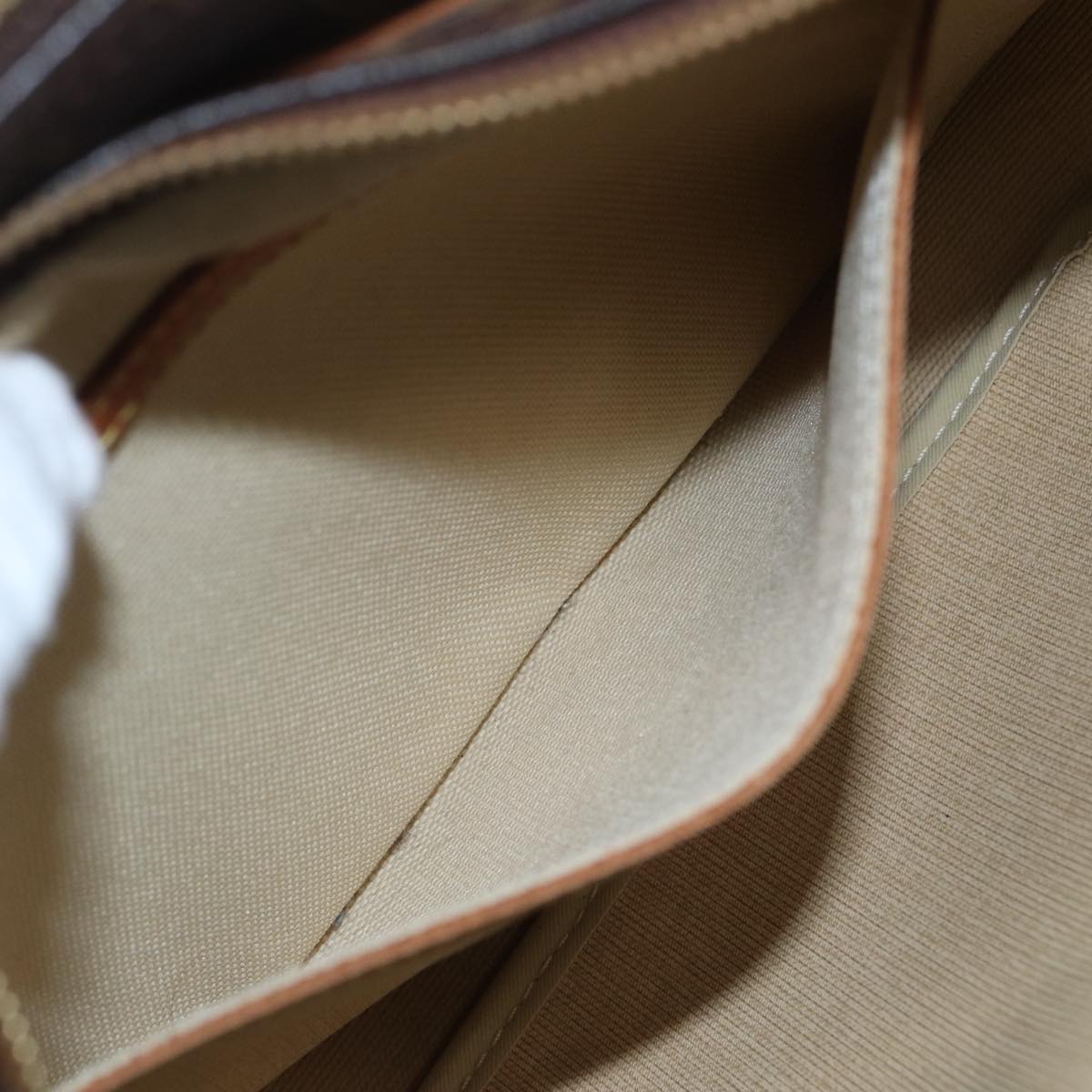 LOUIS VUITTON Monogram Reporter PM Shoulder Bag M45254 LV Auth bs17086