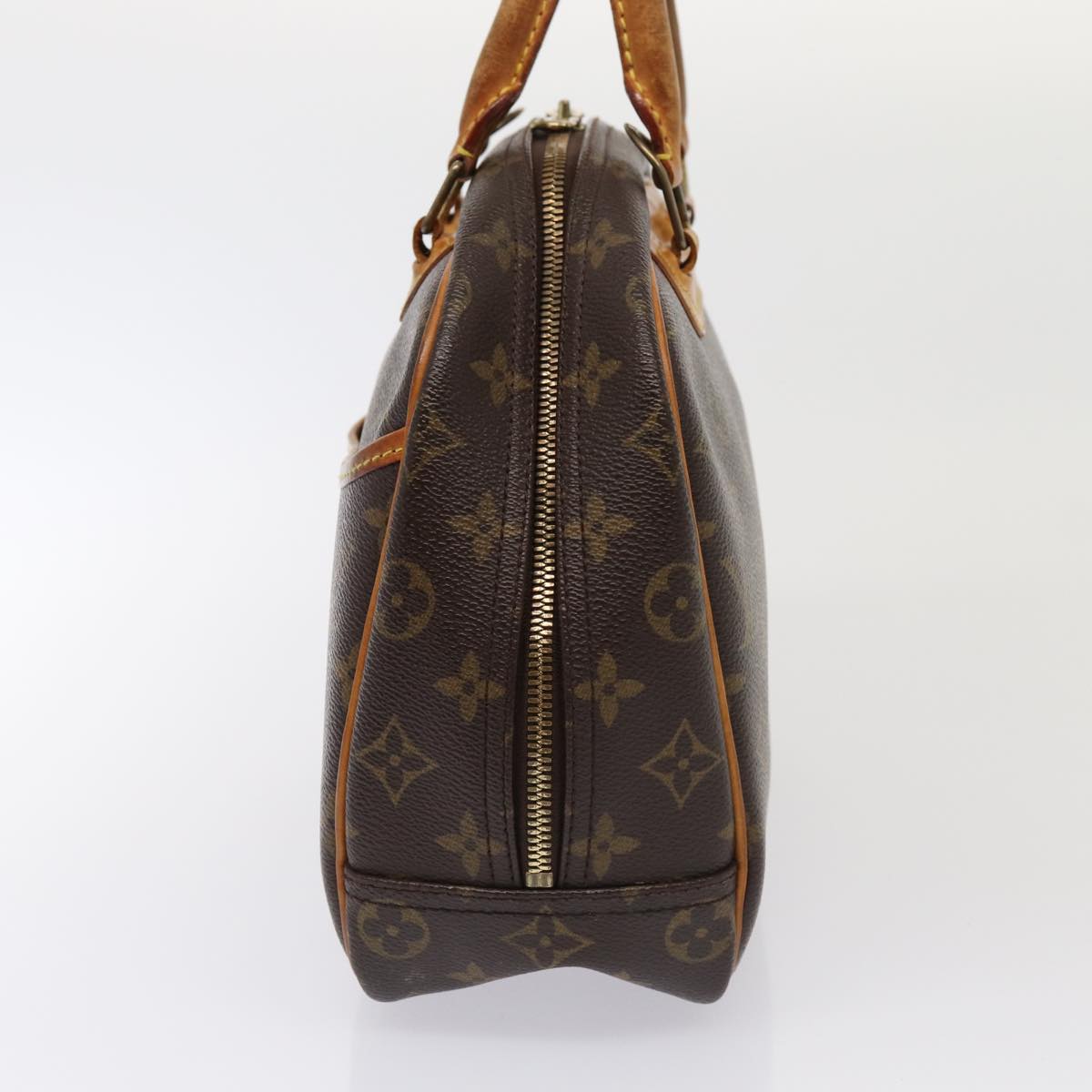 LOUIS VUITTON Monogram Trouville Hand Bag M42228 LV Auth bs17088