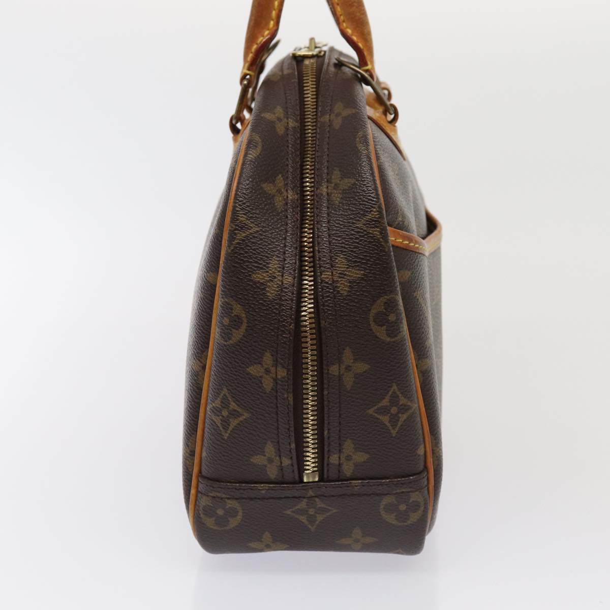 LOUIS VUITTON Monogram Trouville Hand Bag M42228 LV Auth bs17088