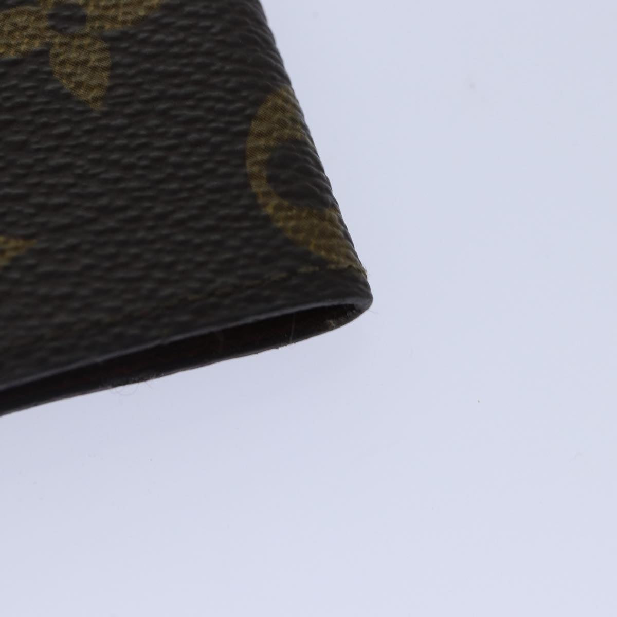 LOUIS VUITTON Monogram Porte Cartes Credit Pression Case M60937 LV Auth bs17098