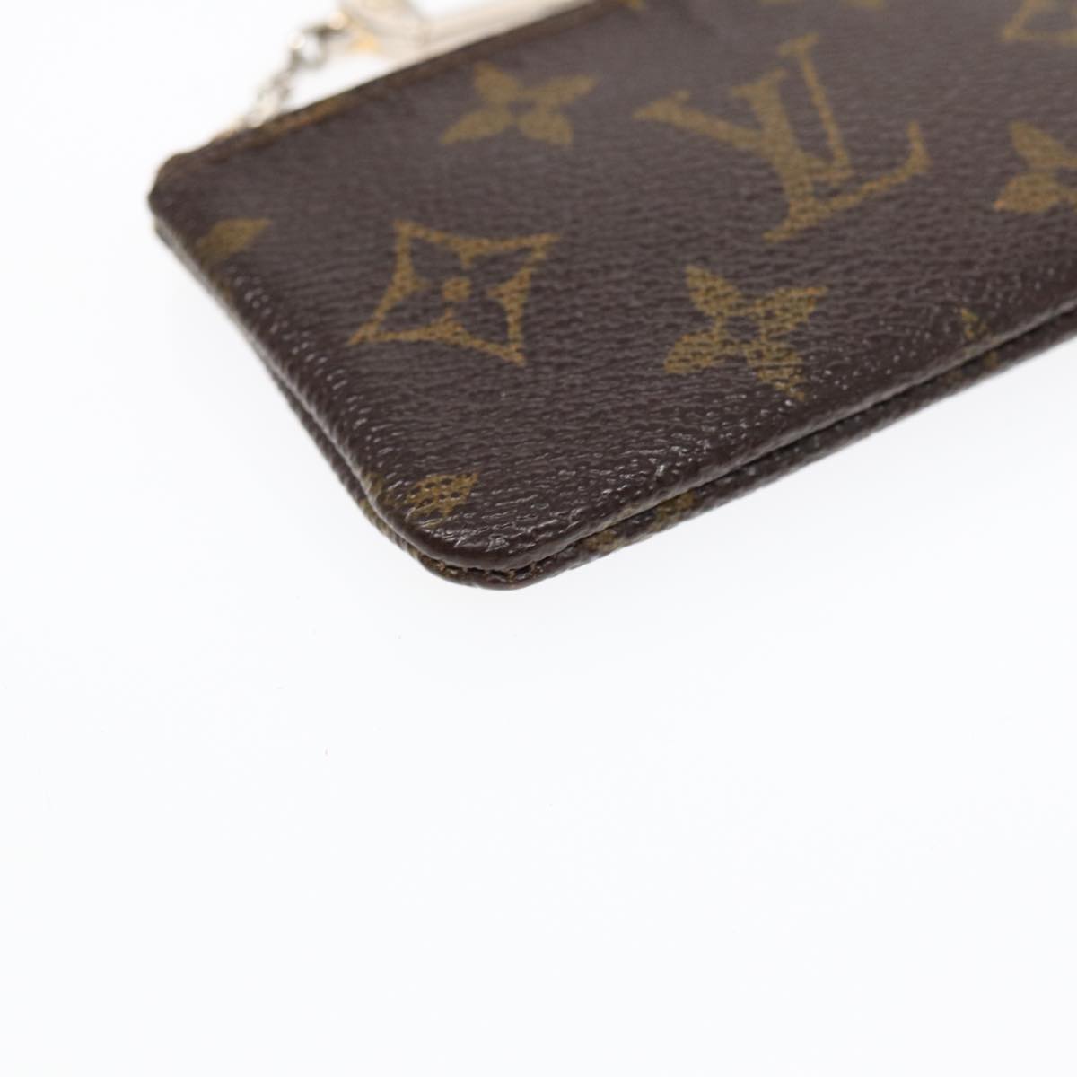 LOUIS VUITTON Monogram Pochette Cles Coin Purse M62650 LV Auth bs17101