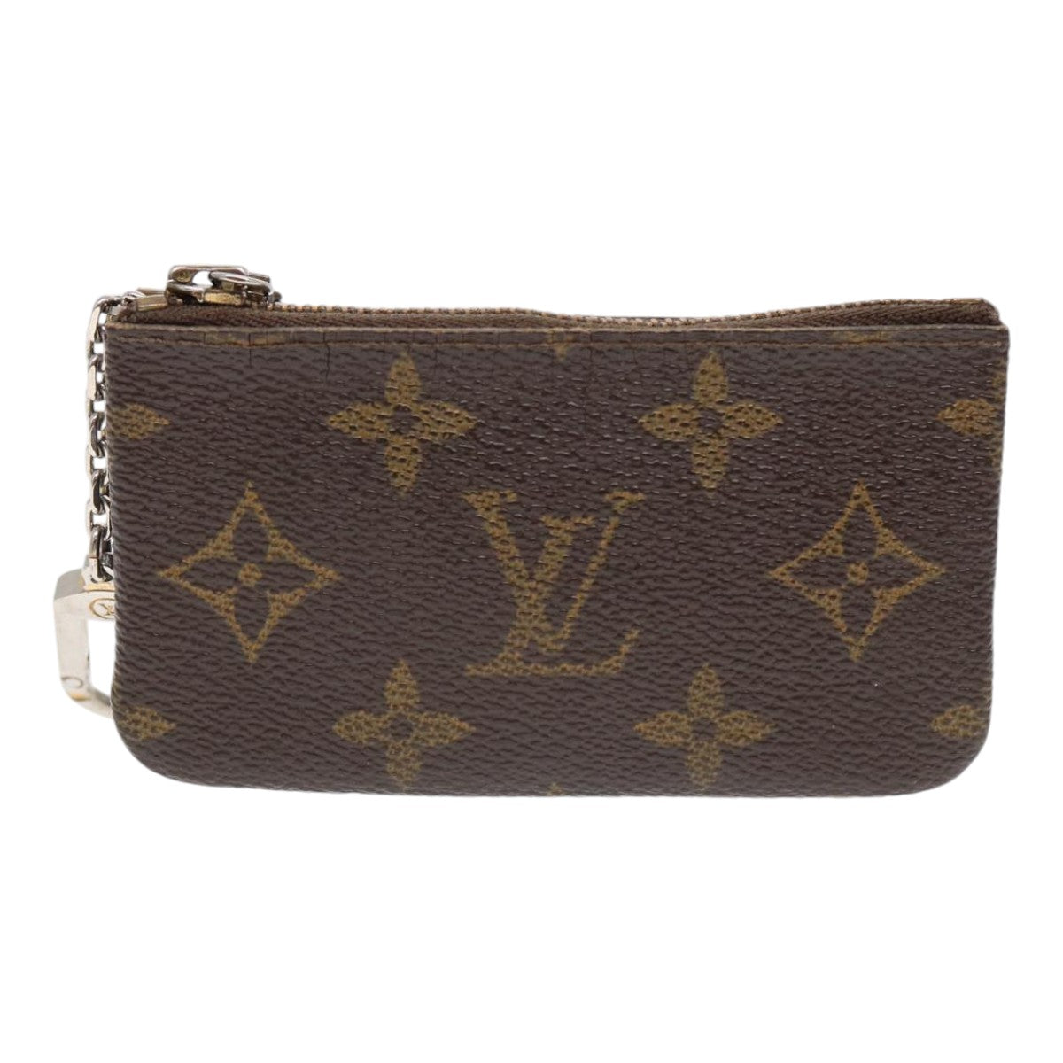 LOUIS VUITTON Monogram Pochette Cles Coin Purse M62650 LV Auth bs17101