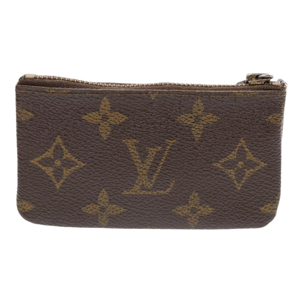 LOUIS VUITTON Monogram Pochette Cles Coin Purse M62650 LV Auth bs17101