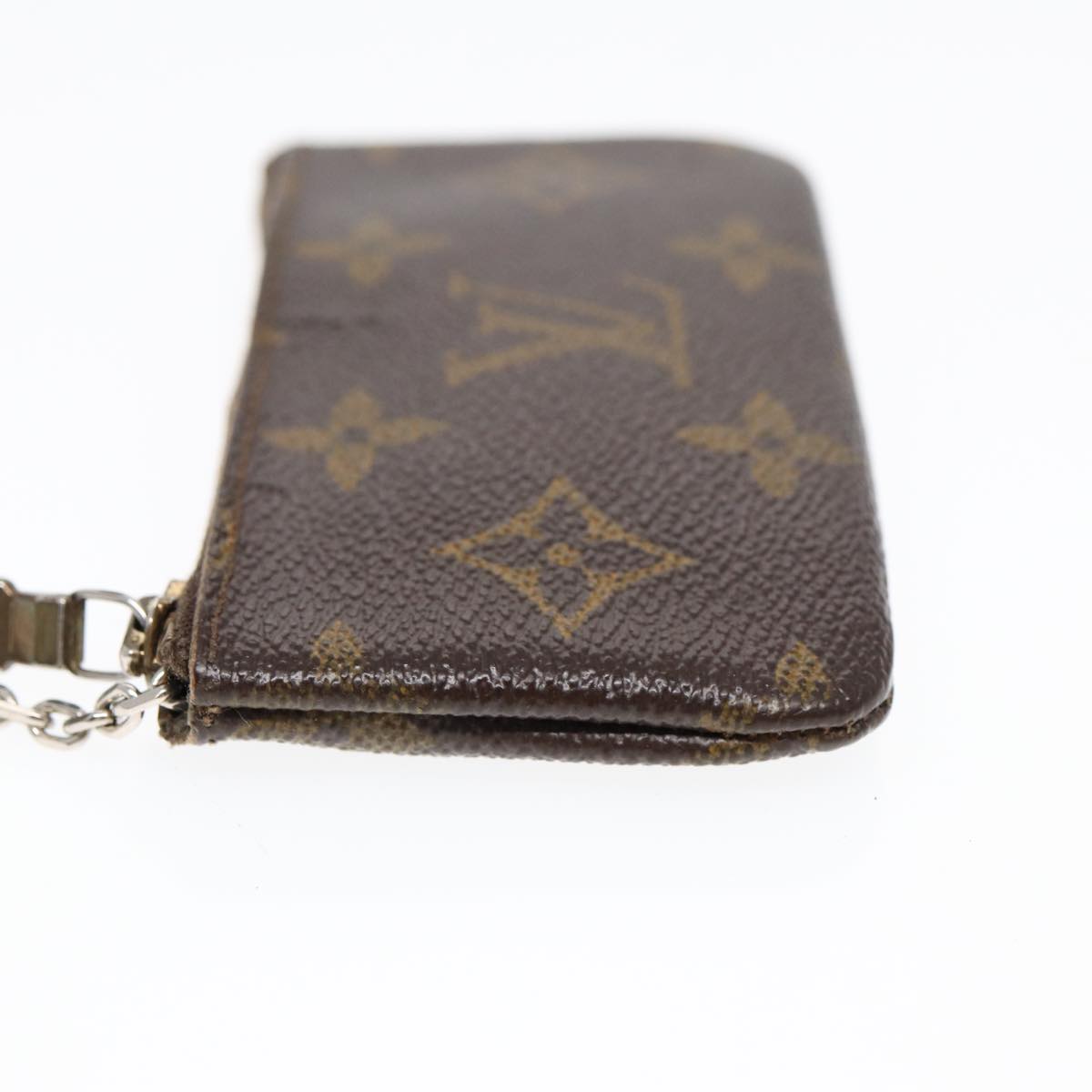 LOUIS VUITTON Monogram Pochette Cles Coin Purse M62650 LV Auth bs17101