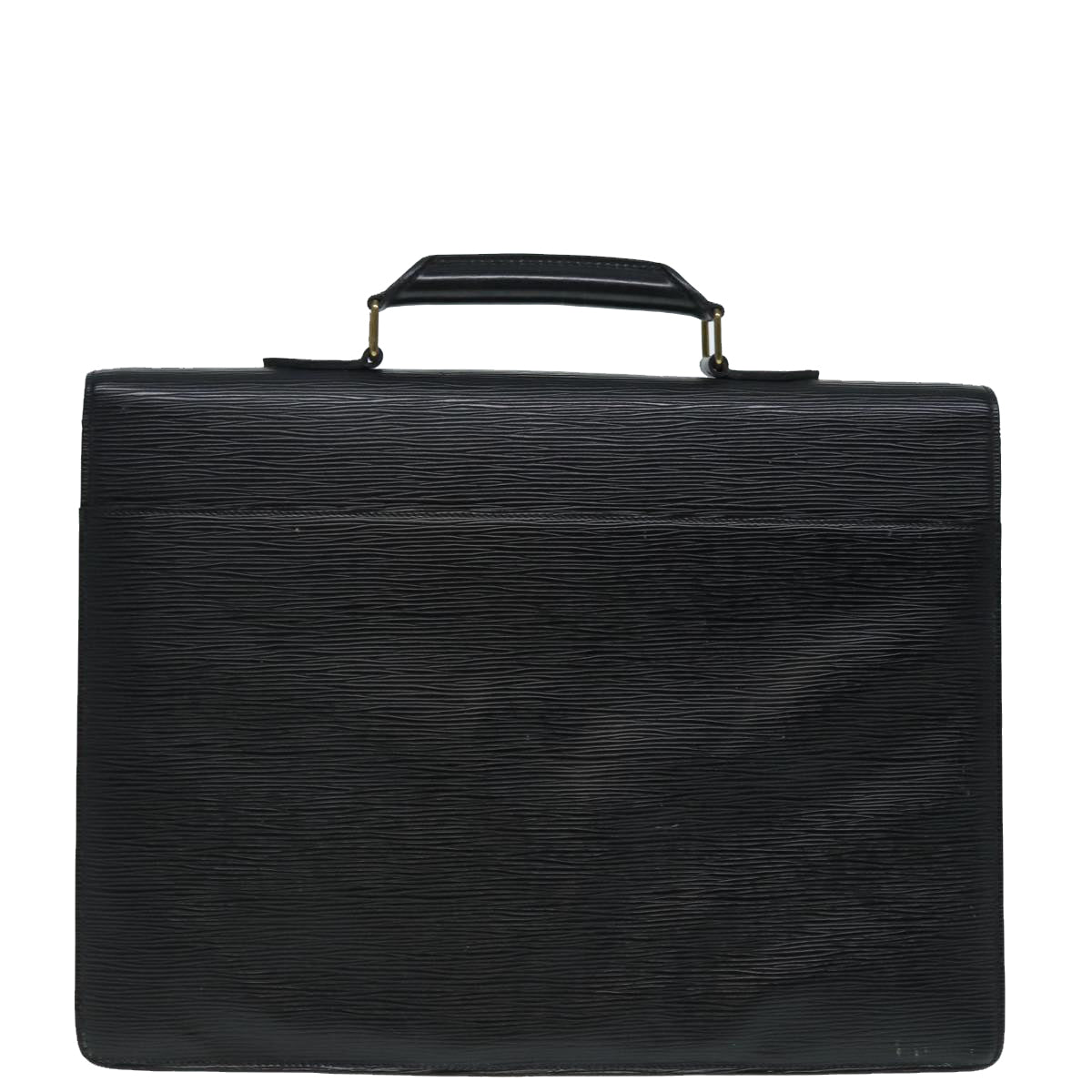 LOUIS VUITTON Epi Serviette Conseiller Briefcase Black M54422 LV Auth bs17184