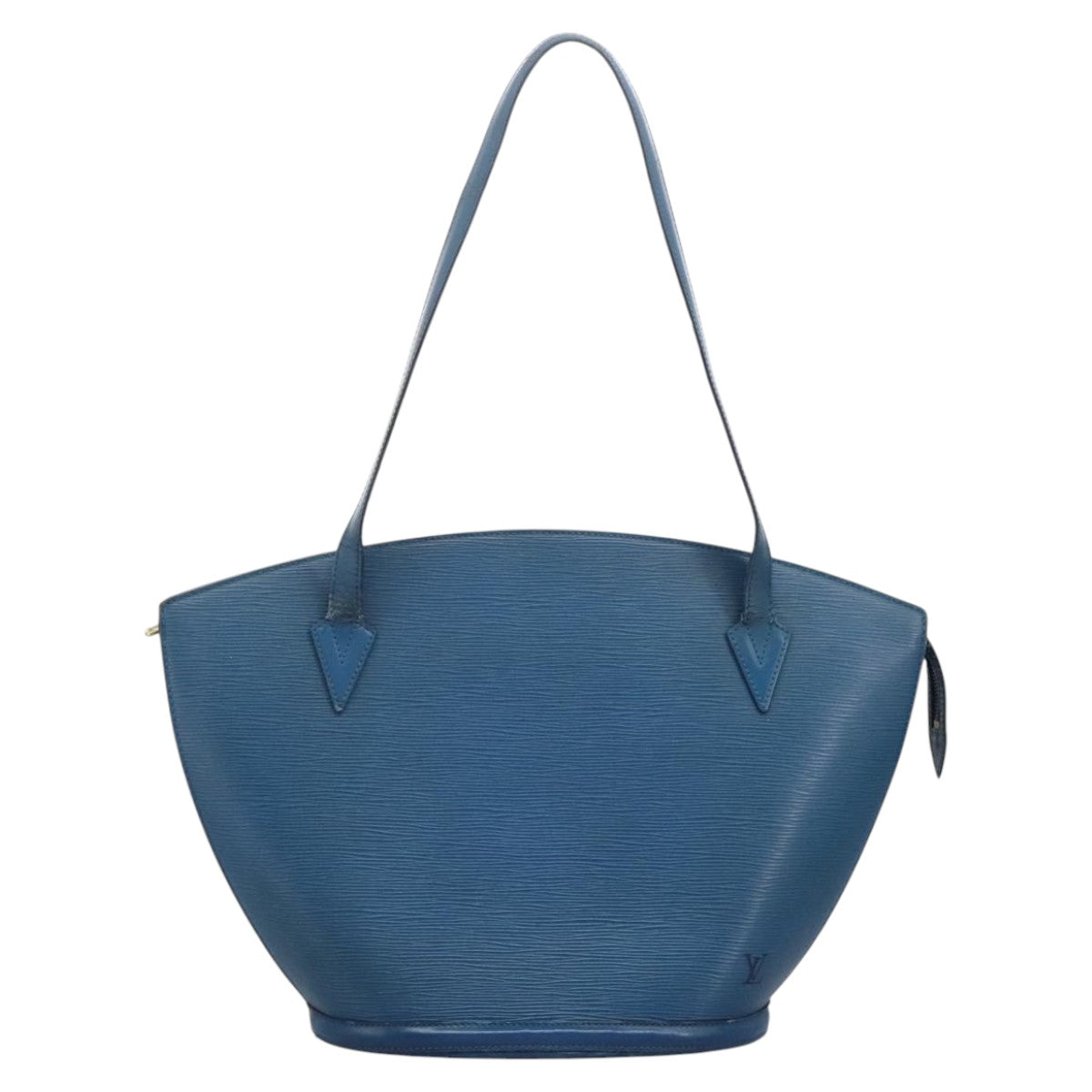 LOUIS VUITTON Epi Saint Jacques Shopping Shoulder Bag Blue M52275 Auth bs17203