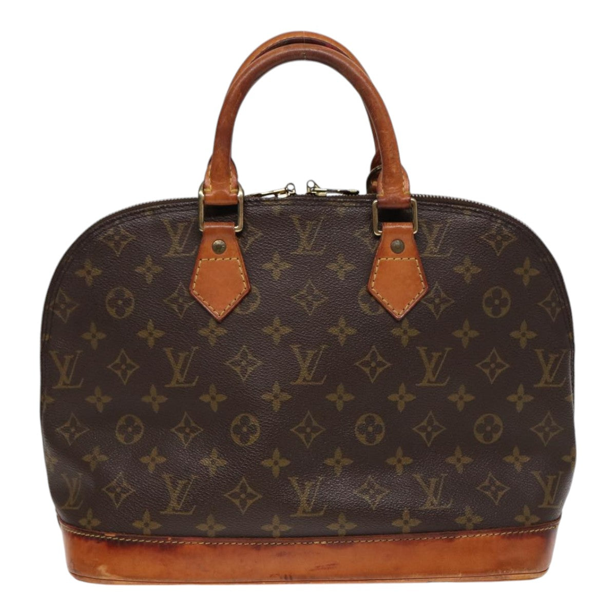 LOUIS VUITTON Monogram Alma Hand Bag M51130 LV Auth bs17204