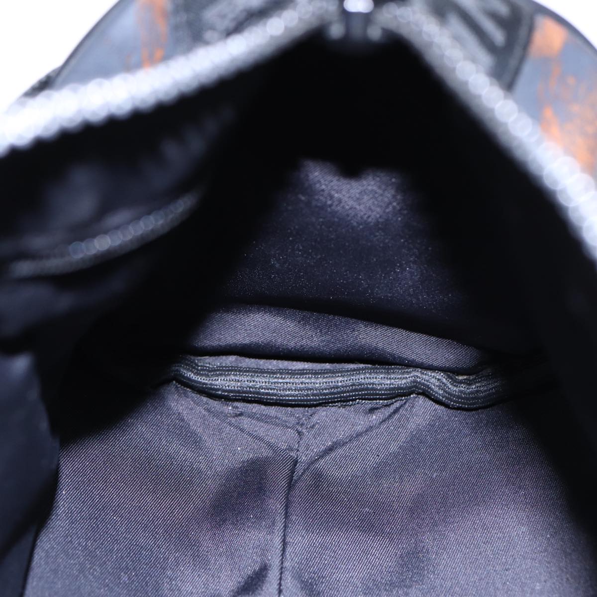 CHANEL Sports Line Shoulder Bag Nylon Black CC Auth bs17222