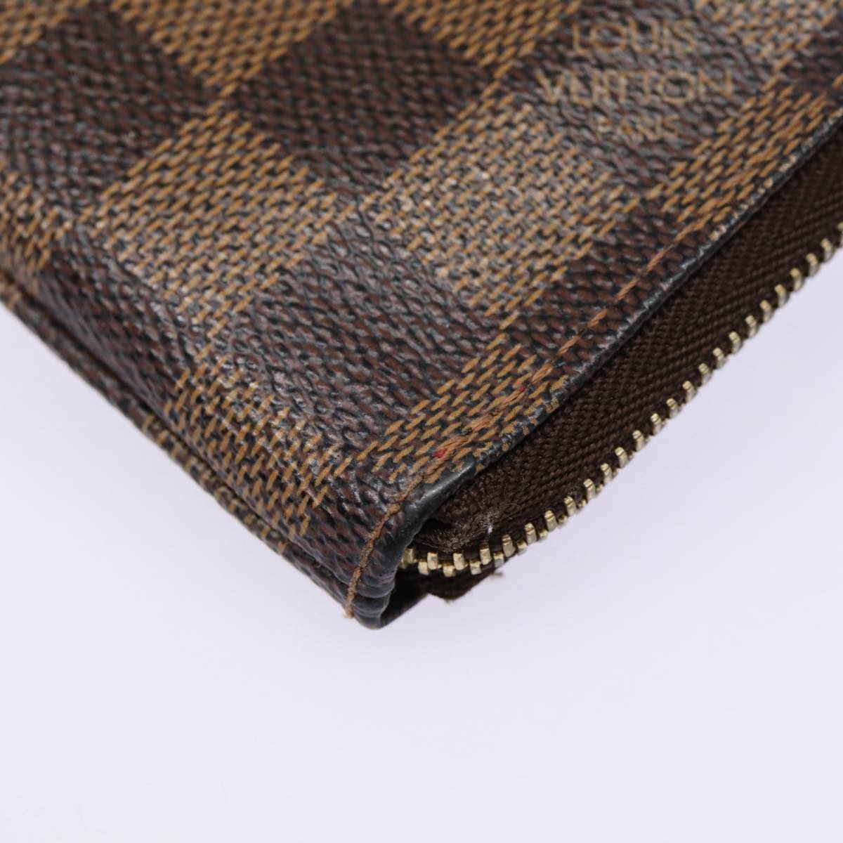 LOUIS VUITTON Damier Ebene T&B Portefeuille Complice Wallet N61740 Auth bs17260