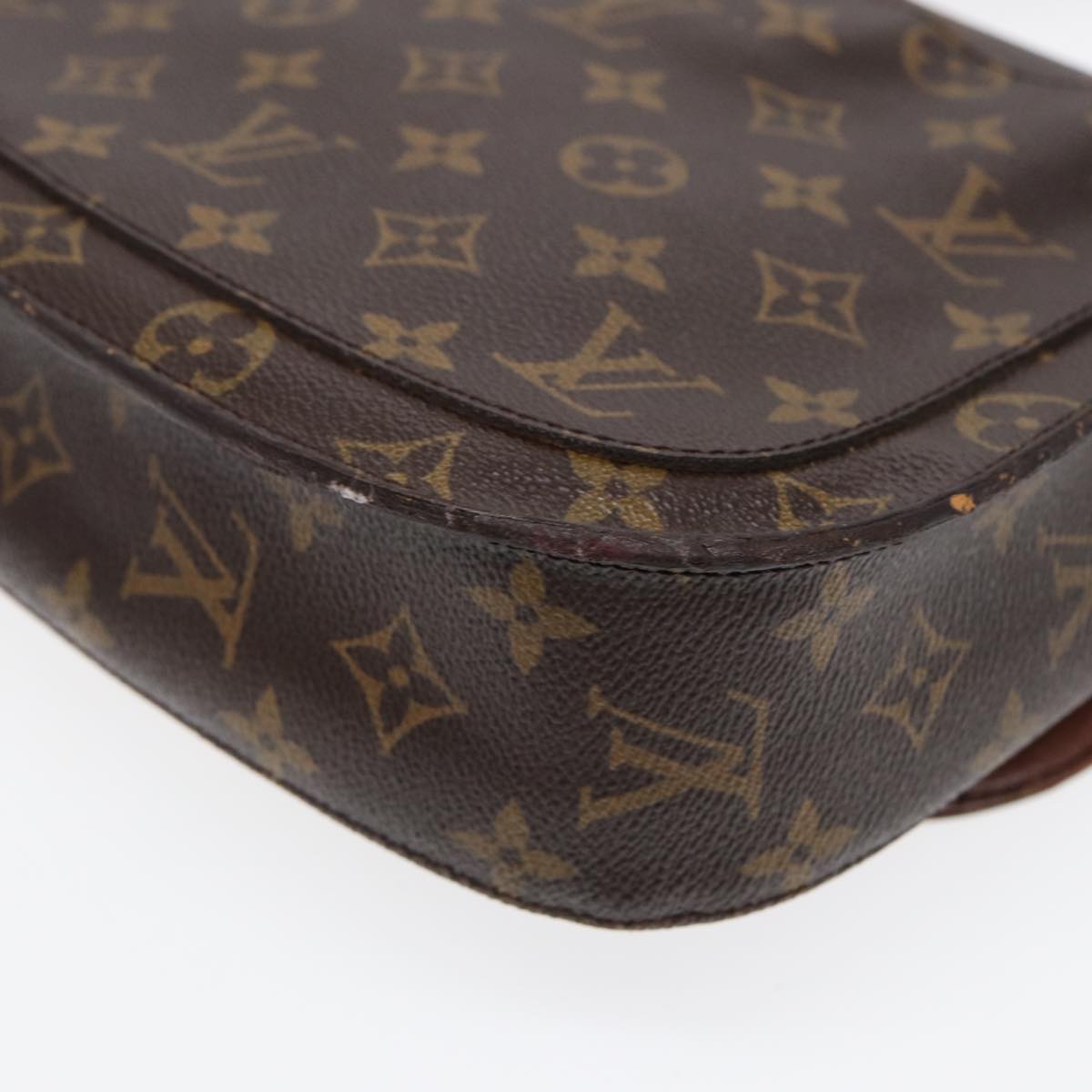 LOUIS VUITTON Monogram Saint Cloud GM Shoulder Bag M51242 LV Auth bs17267
