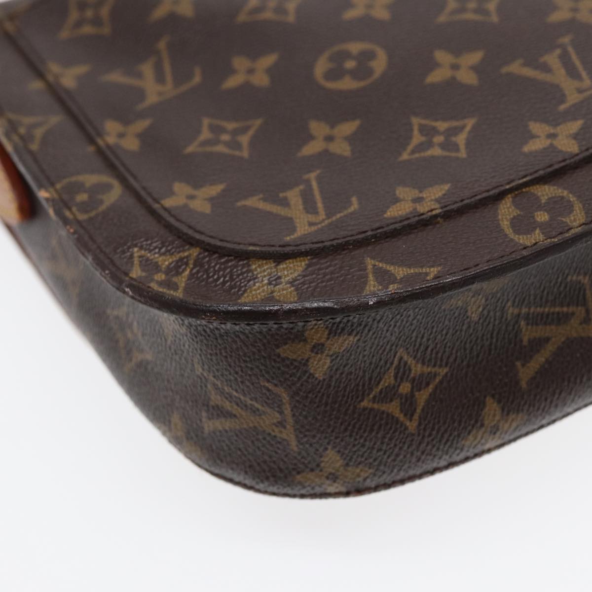 LOUIS VUITTON Monogram Saint Cloud GM Shoulder Bag M51242 LV Auth bs17267