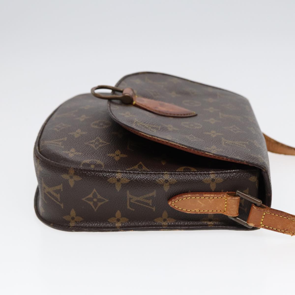LOUIS VUITTON Monogram Saint Cloud GM Shoulder Bag M51242 LV Auth bs17267