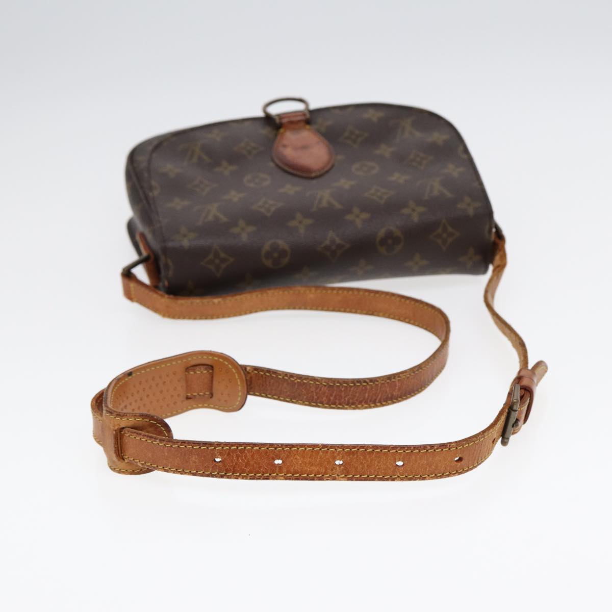 LOUIS VUITTON Monogram Saint Cloud GM Shoulder Bag M51242 LV Auth bs17267