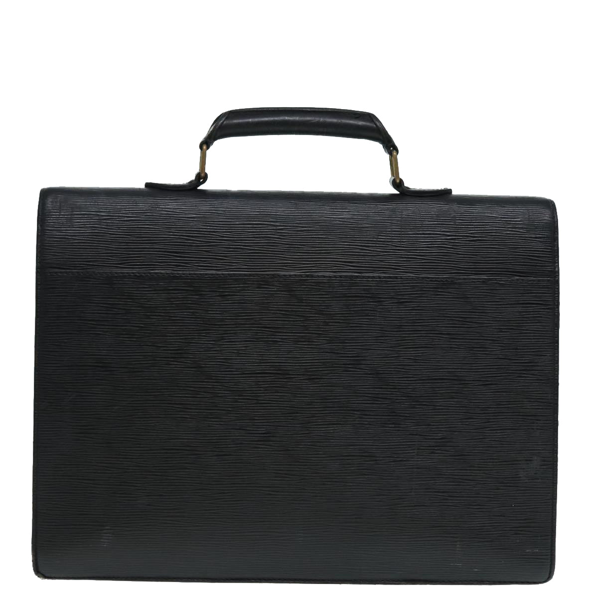 LOUIS VUITTON Epi Serviette Conseiller Briefcase Black M54422 LV Auth bs17375