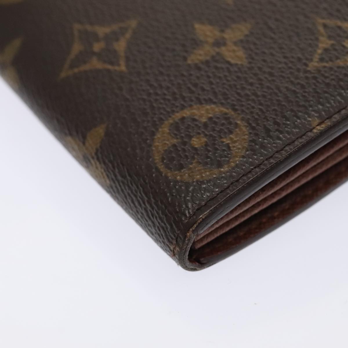 LOUIS VUITTON Monogram Portefeuille Sarah Long Wallet M60531 LV Auth bs17395