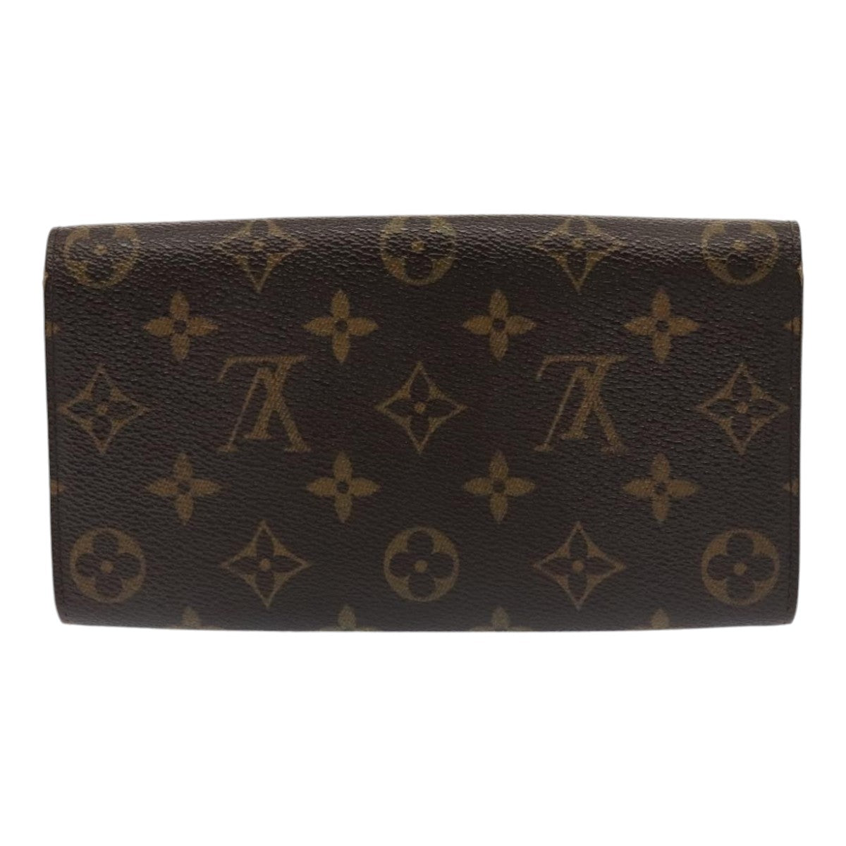 LOUIS VUITTON Monogram Portefeuille Sarah Long Wallet M60531 LV Auth bs17395