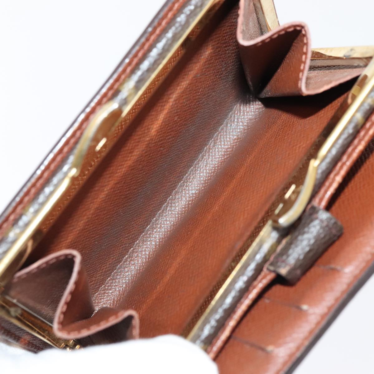 LOUIS VUITTON Monogram Portefeuille Viennois Bifold Wallet M61674 Auth bs17396