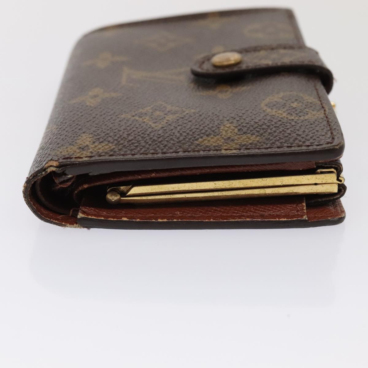 LOUIS VUITTON Monogram Portefeuille Viennois Bifold Wallet M61674 Auth bs17396