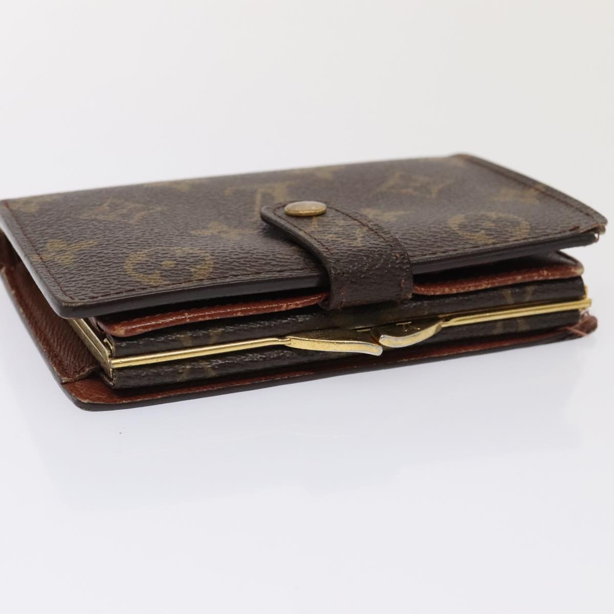 LOUIS VUITTON Monogram Portefeuille Viennois Bifold Wallet M61674 Auth bs17396