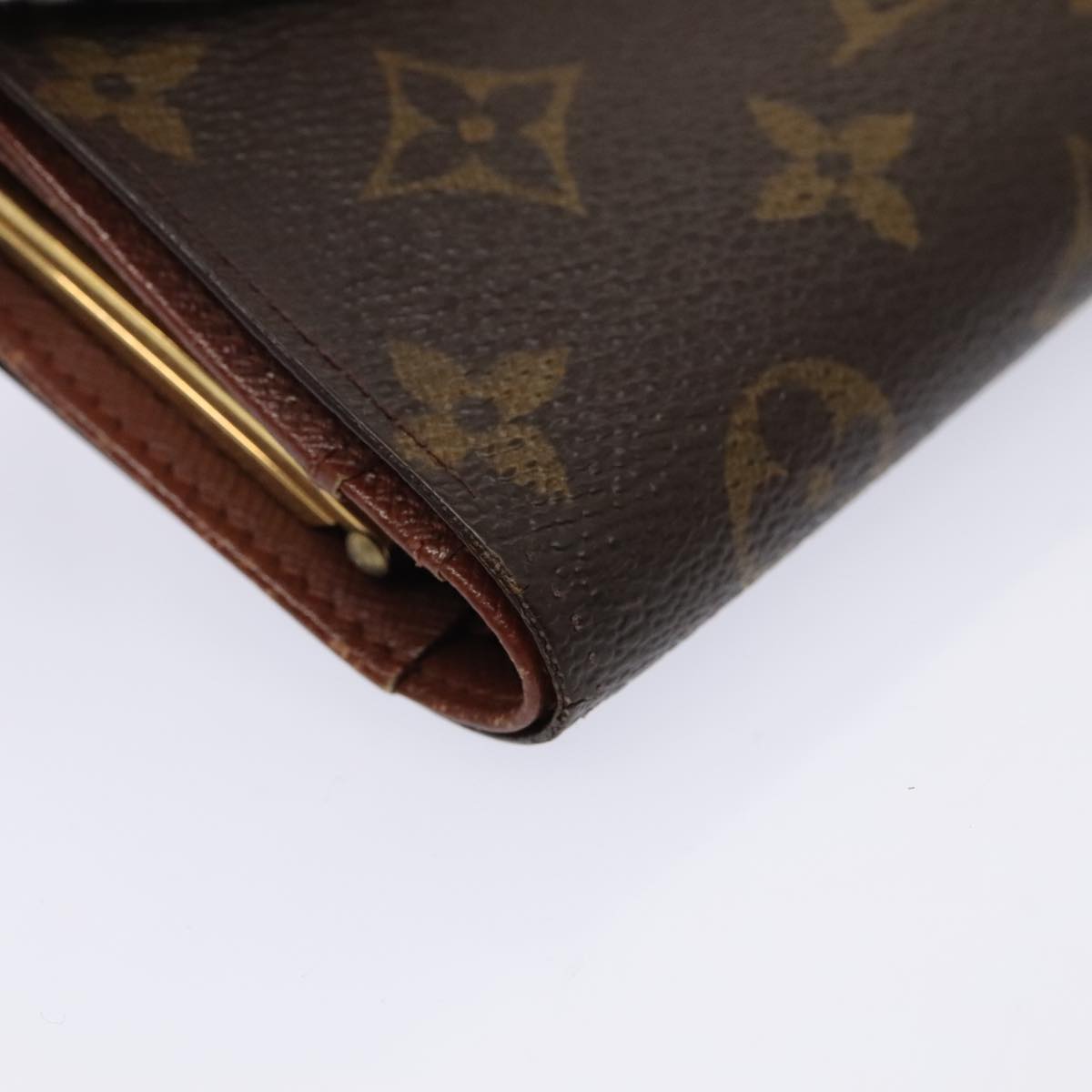 LOUIS VUITTON Monogram Portefeuille Viennois Bifold Wallet M61674 Auth bs17396