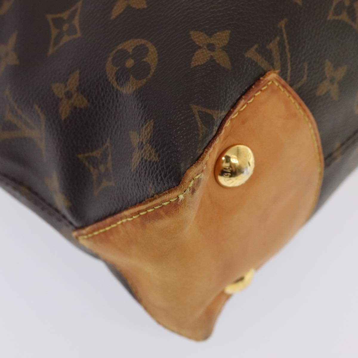 LOUIS VUITTON Monogram Wilshire MM Hand Bag M45644 LV Auth bs17398