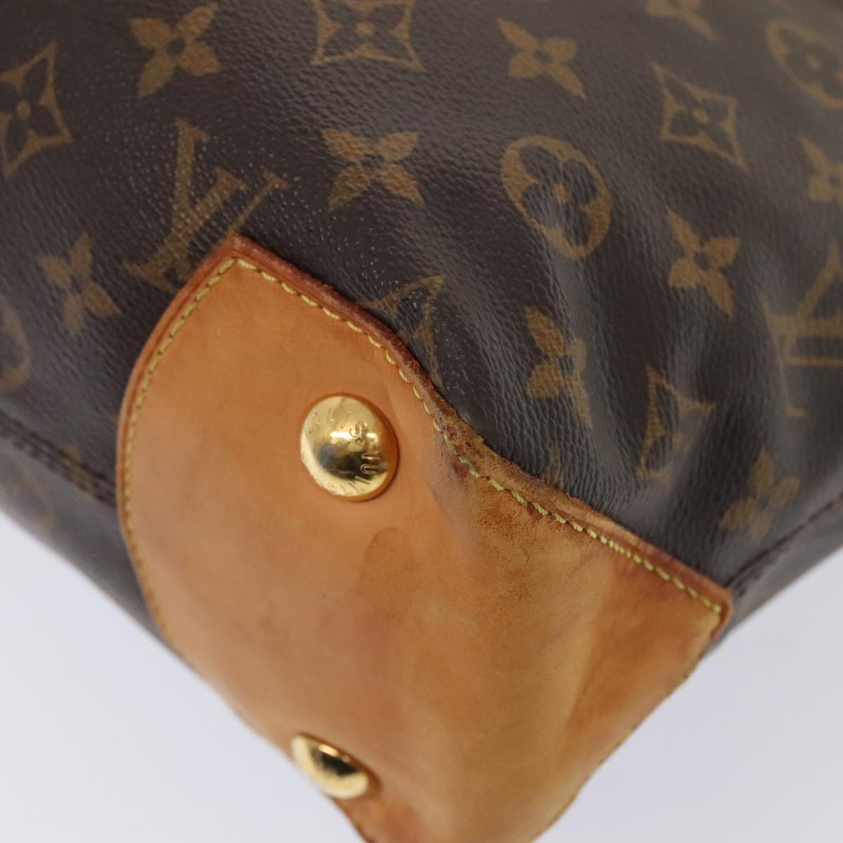 LOUIS VUITTON Monogram Wilshire MM Hand Bag M45644 LV Auth bs17398