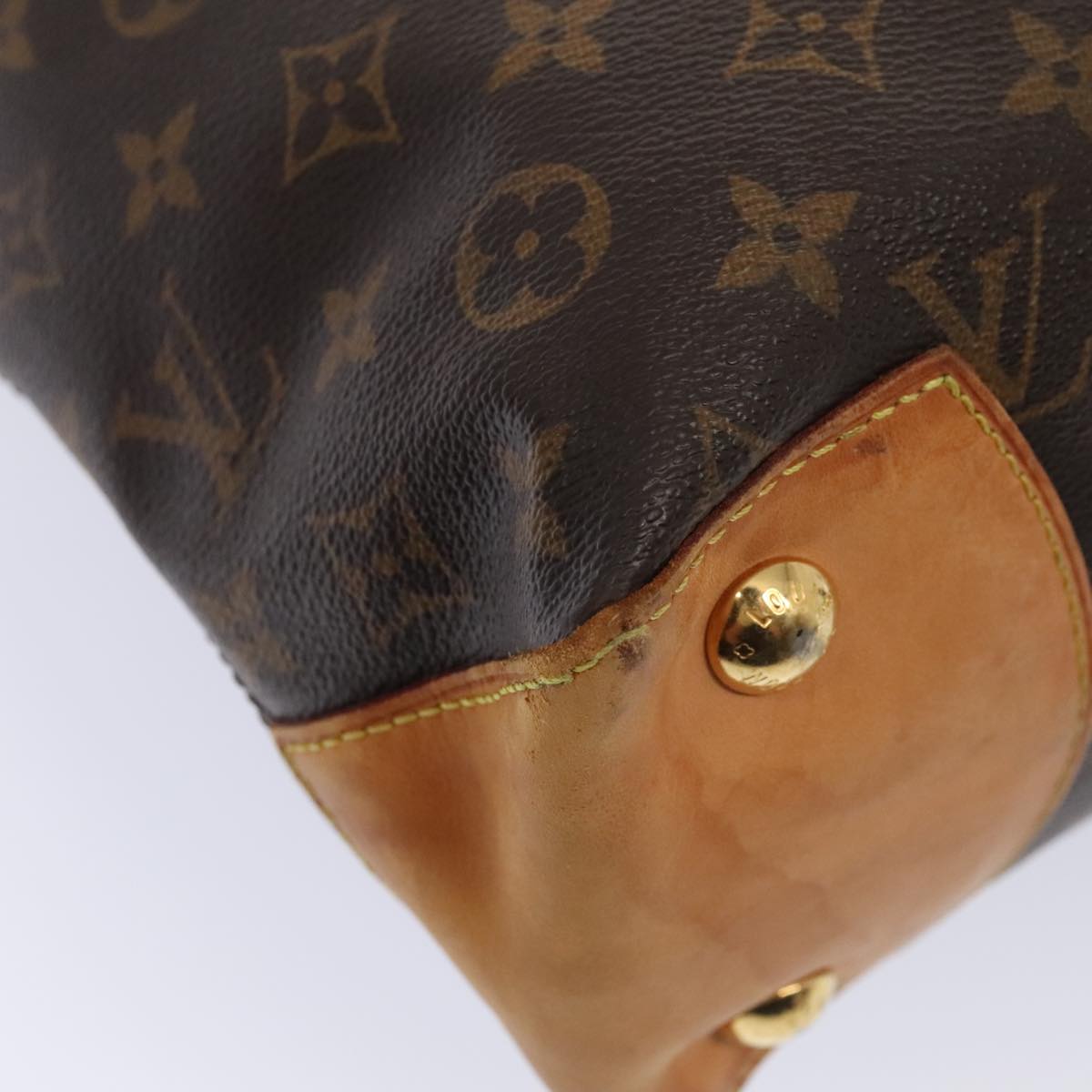 LOUIS VUITTON Monogram Wilshire MM Hand Bag M45644 LV Auth bs17398