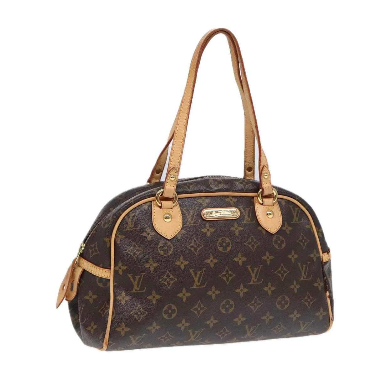 LOUIS VUITTON Monogram Montorgueil PM Hand Bag M95565 LV Auth bs17408