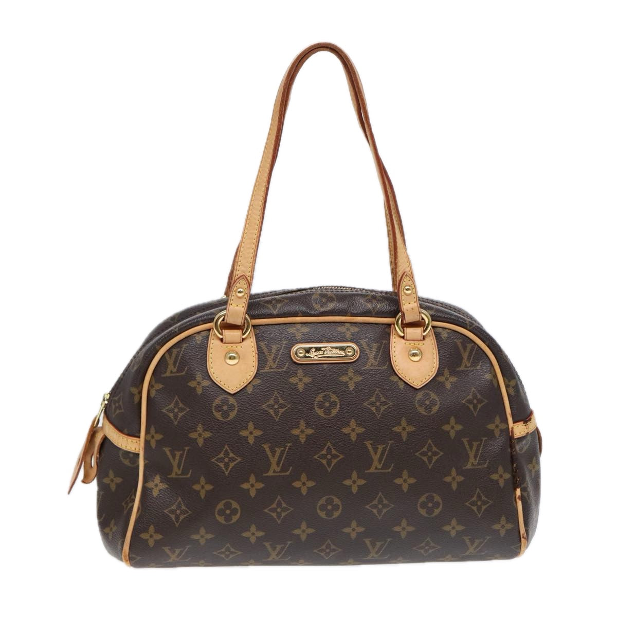 LOUIS VUITTON Monogram Montorgueil PM Hand Bag M95565 LV Auth bs17408