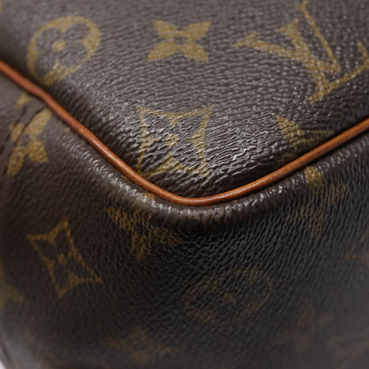 LOUIS VUITTON Monogram Deauville Hand Bag M47270 LV Auth bs17412