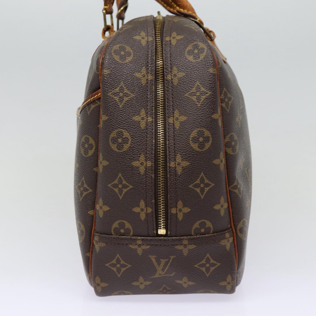 LOUIS VUITTON Monogram Deauville Hand Bag M47270 LV Auth bs17412