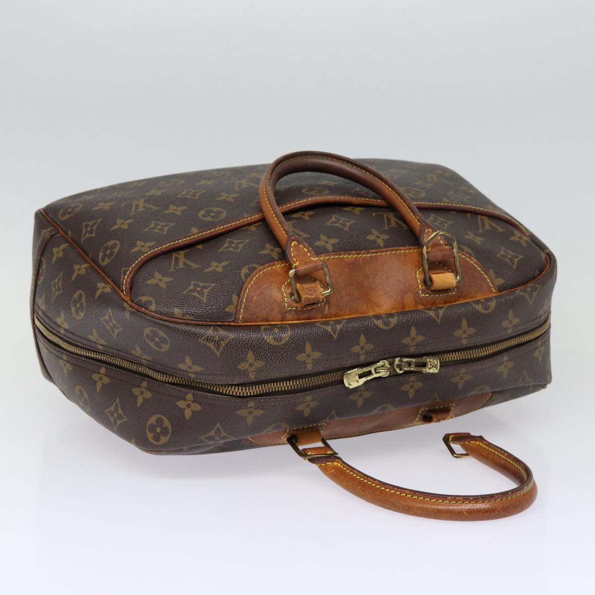 LOUIS VUITTON Monogram Deauville Hand Bag M47270 LV Auth bs17412