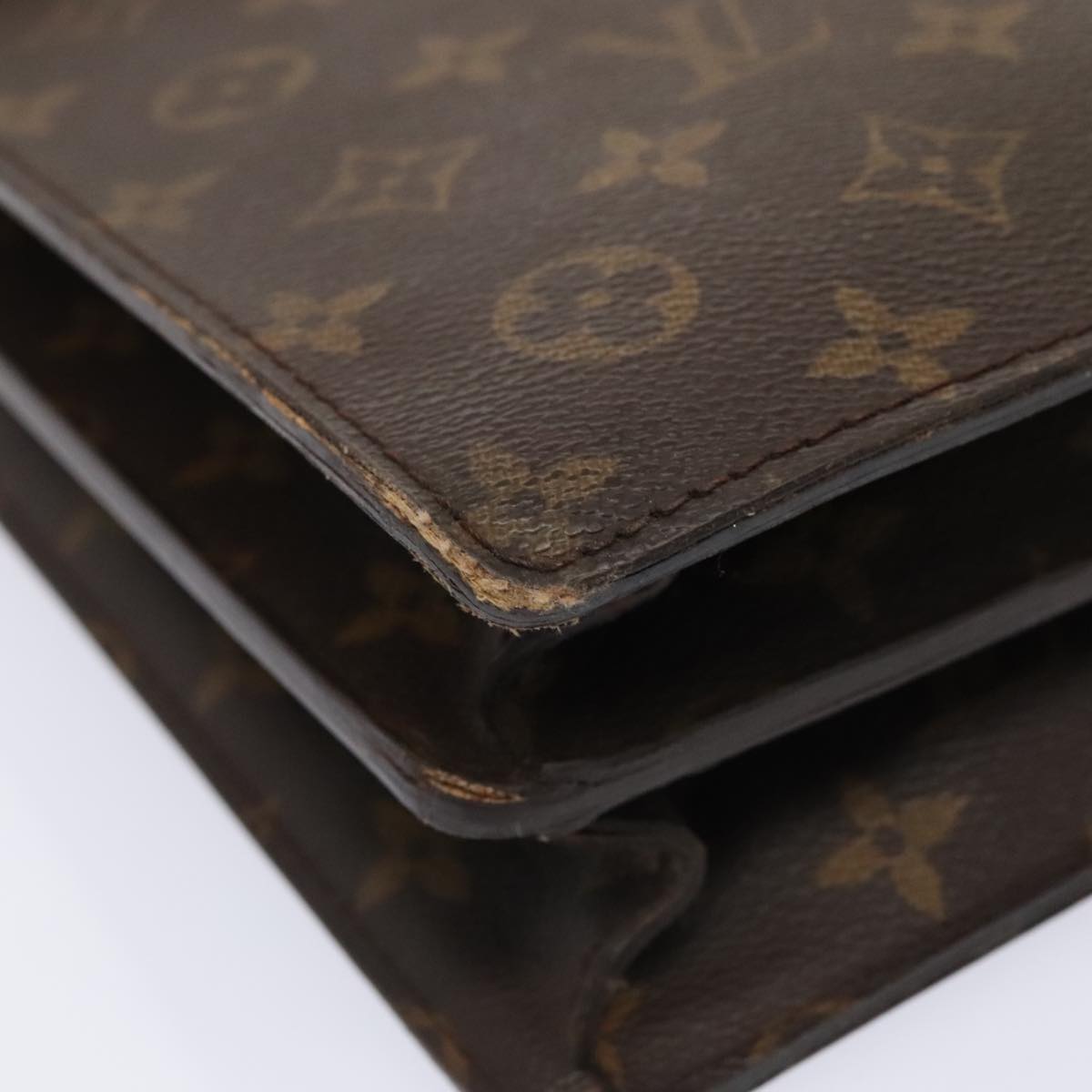 LOUIS VUITTON Monogram Serviette Conseiller Briefcase M53331 LV Auth bs17414