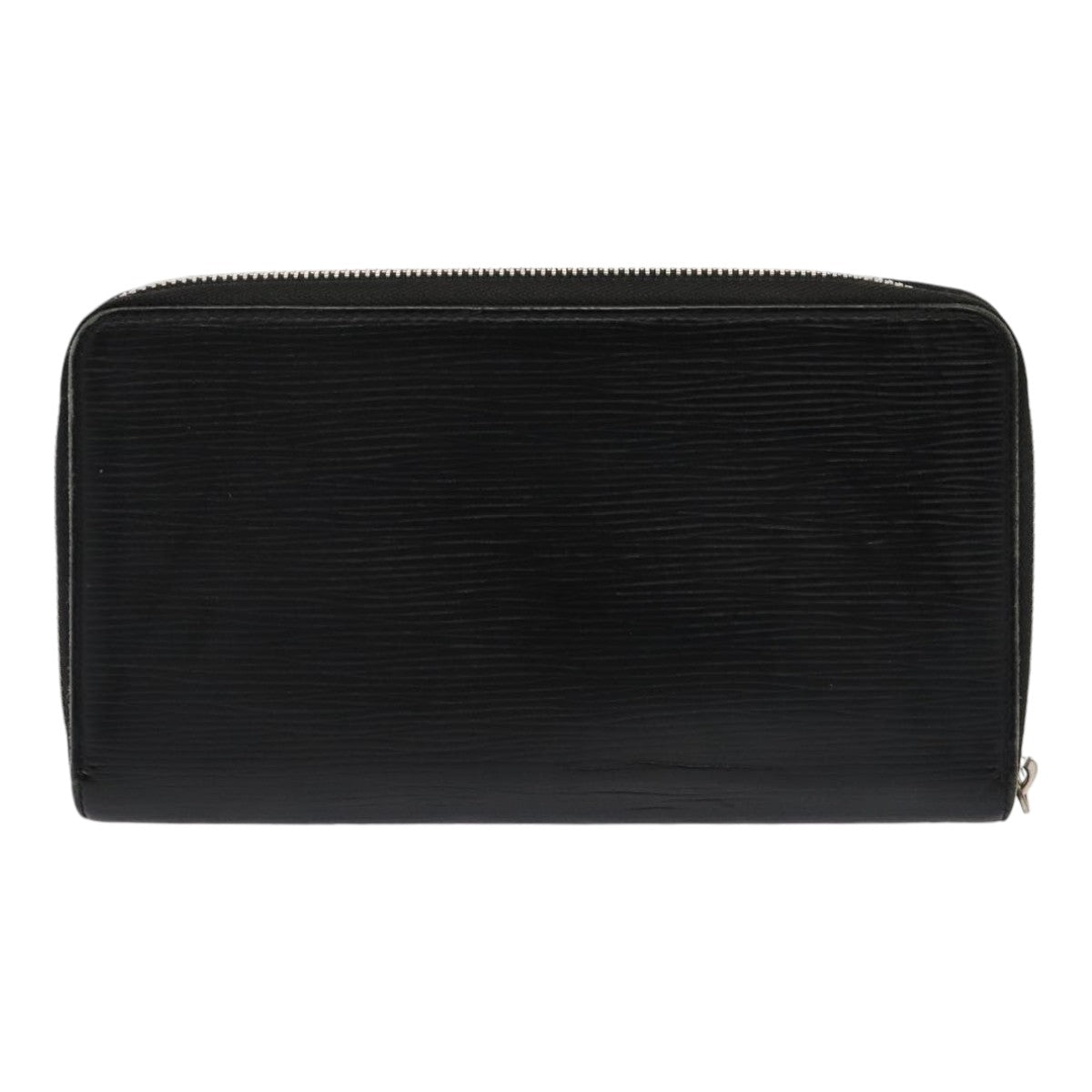 LOUIS VUITTON Epi Zippy Organizer Long Wallet Black M63852 LV Auth bs17450