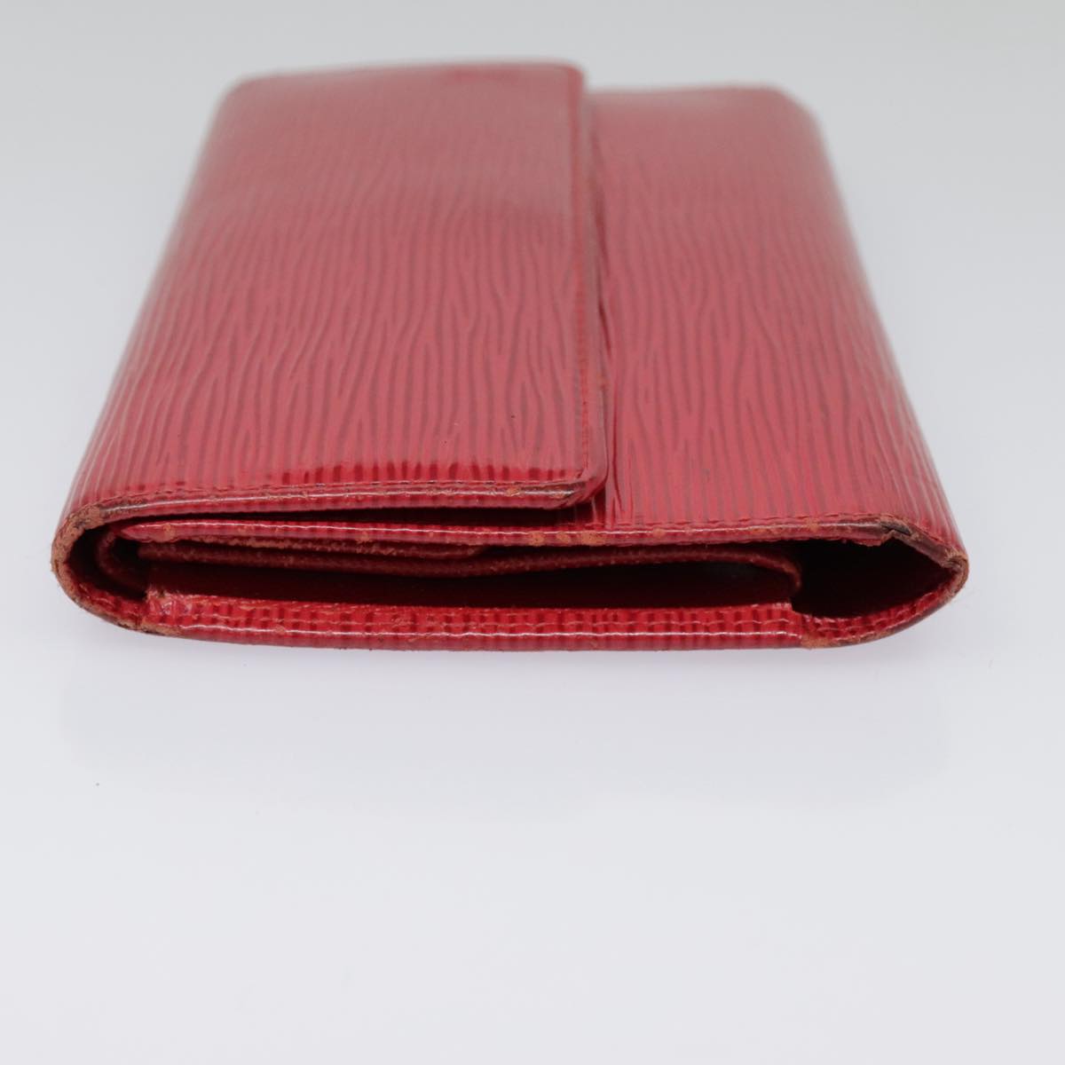 LOUIS VUITTON Epi Portefeiulle Sarah Long Wallet Red M6359E LV Auth bs17451