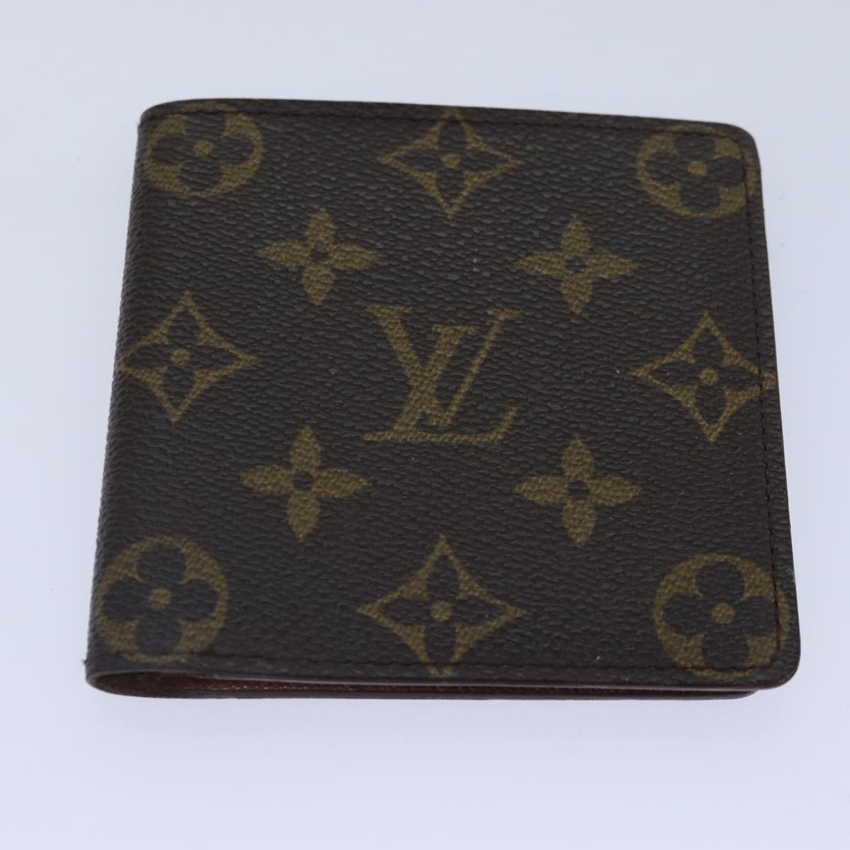 LOUIS VUITTON Monogram Wallet 2Set LV Auth bs17454