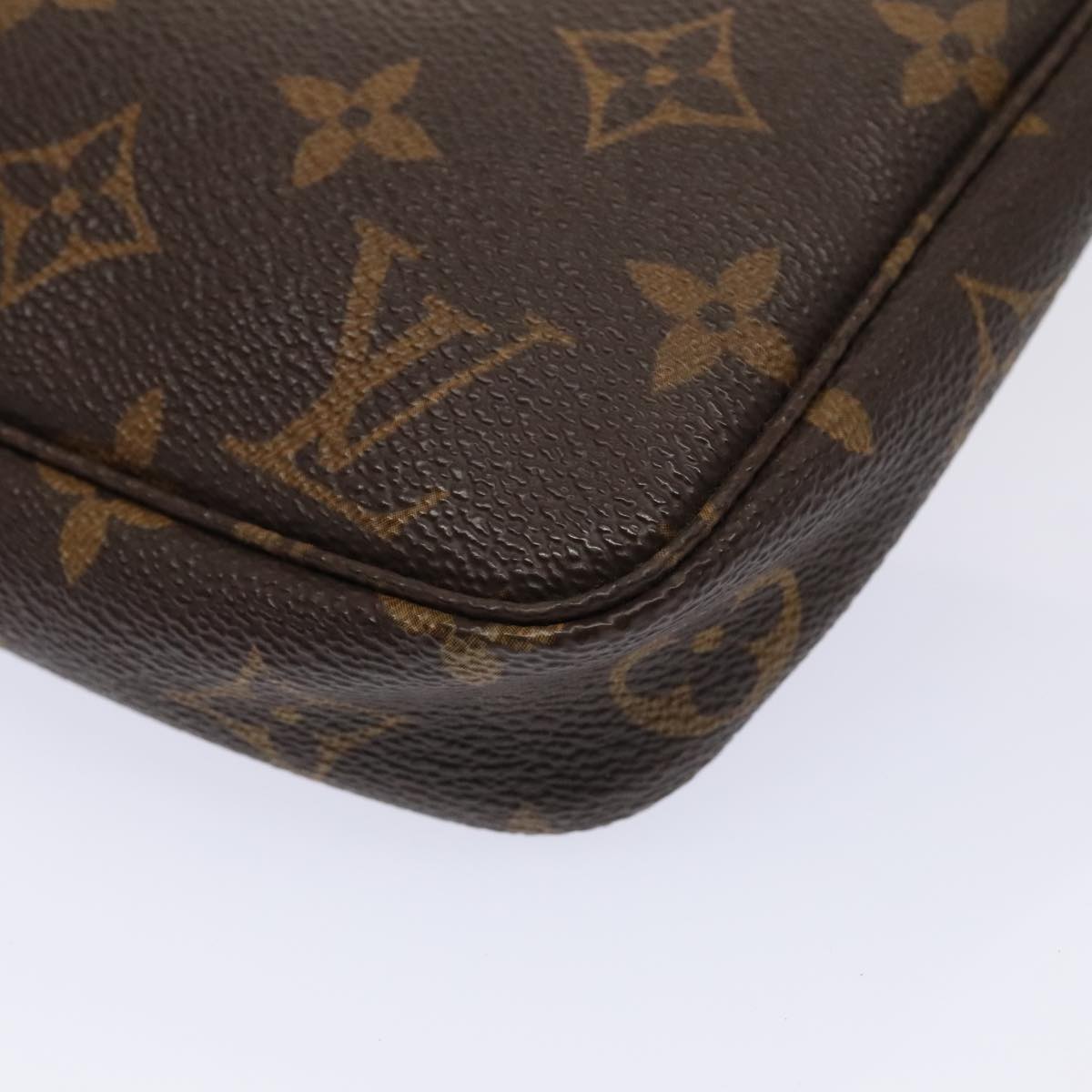 LOUIS VUITTON Monogram Pochette Accessoires Pouch M51980 LV Auth bs17528