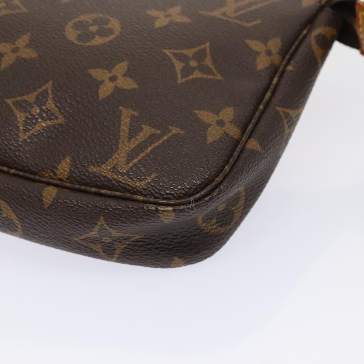 LOUIS VUITTON Monogram Pochette Accessoires Pouch M51980 LV Auth bs17528