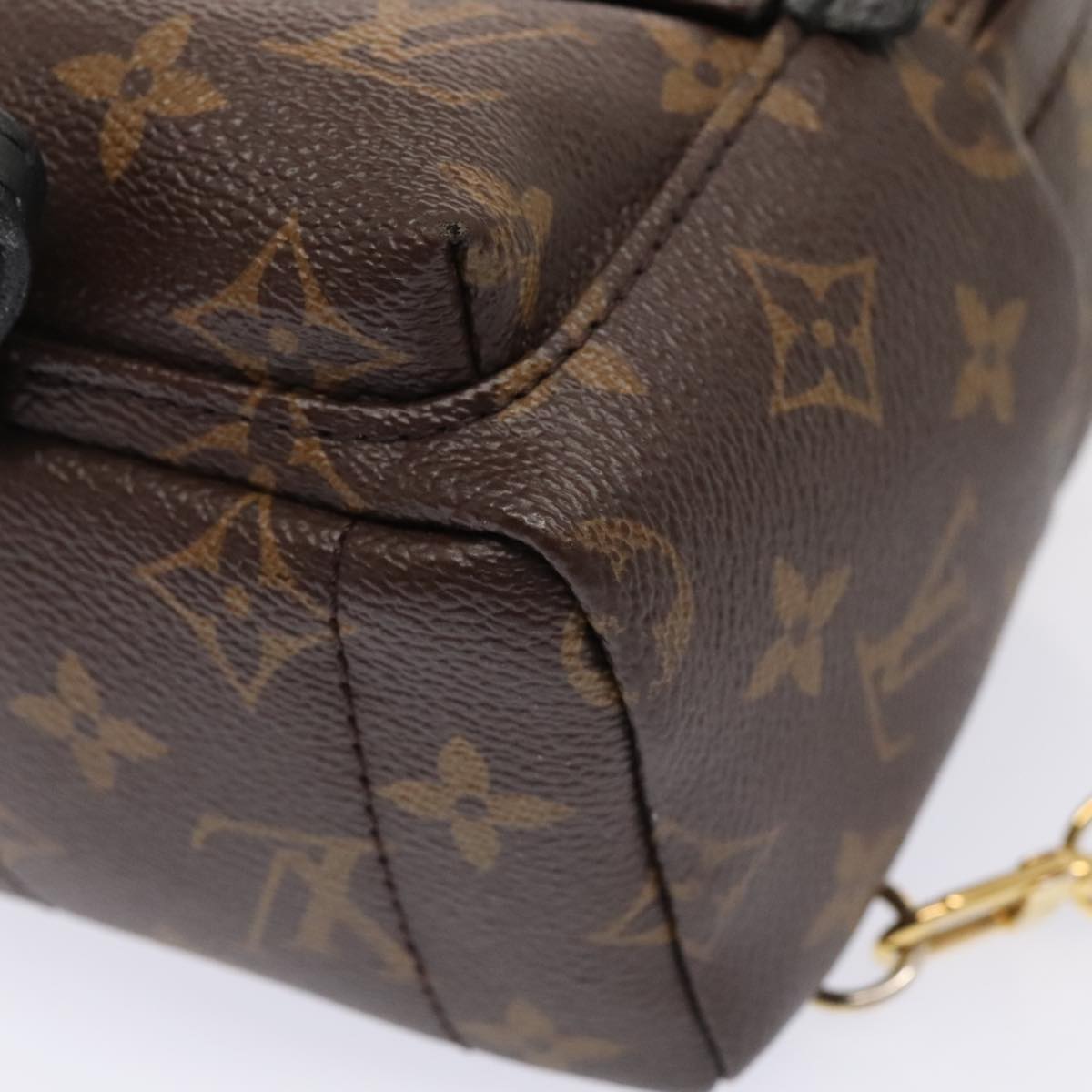 LOUIS VUITTON Monogram Palm Springs PM Backpack M41560 LV Auth bs17536