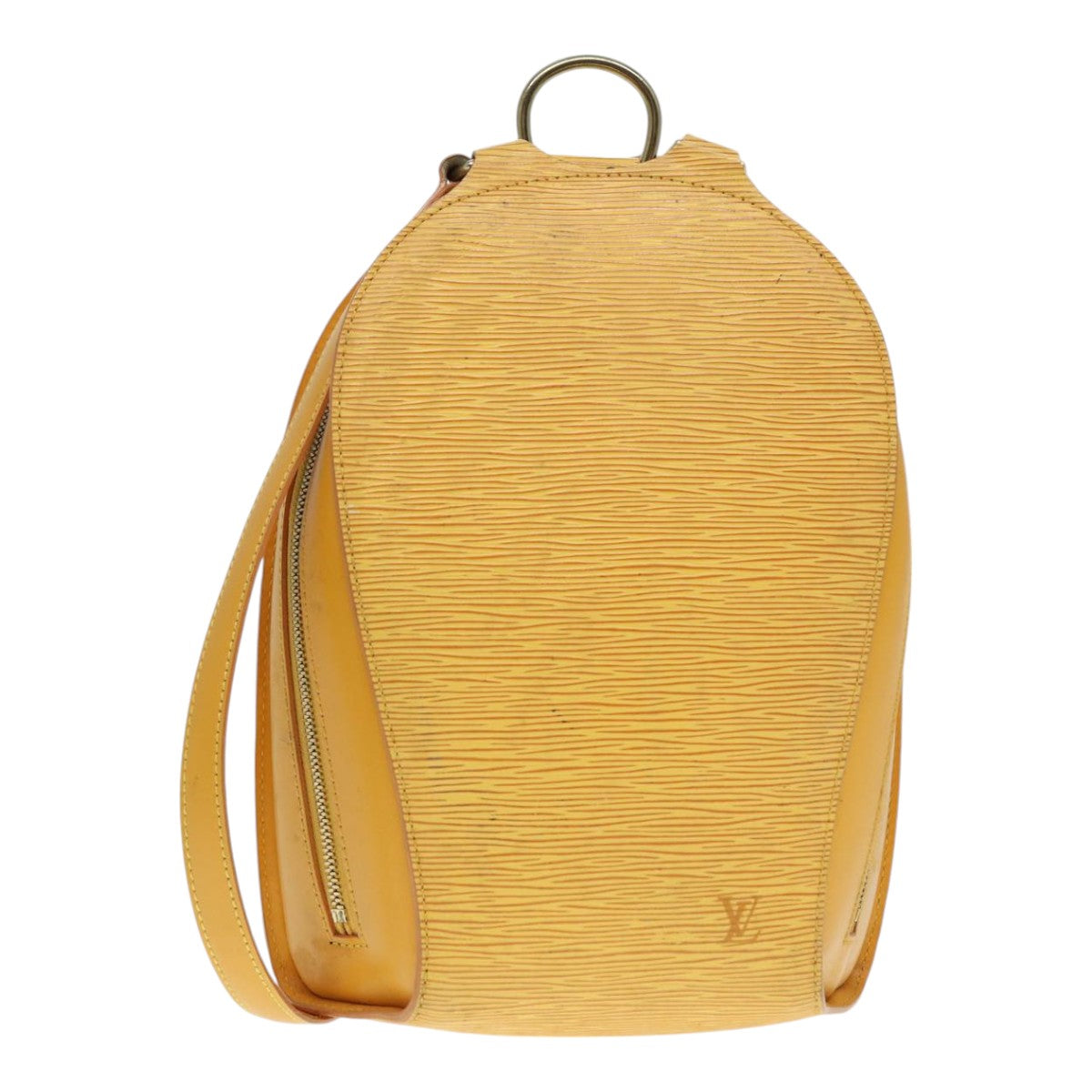 LOUIS VUITTON Epi Mabillon Backpack Yellow M52239 LV Auth bs17564