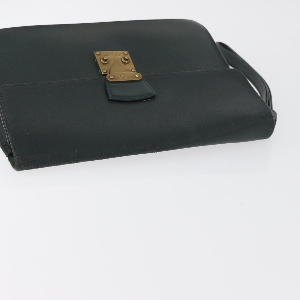 LOUIS VUITTON Taiga Clutch Bag 3Set Acajou Grizzly Epithea LV Auth bs17614