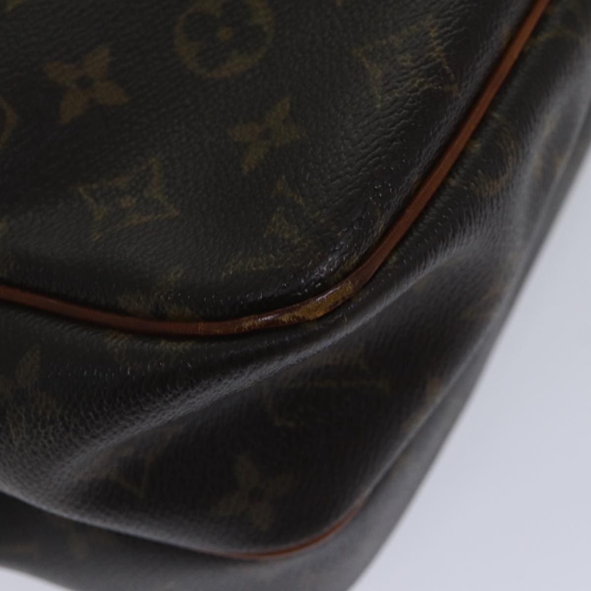 LOUIS VUITTON Monogram Reporter PM Shoulder Bag M45254 LV Auth bs17621