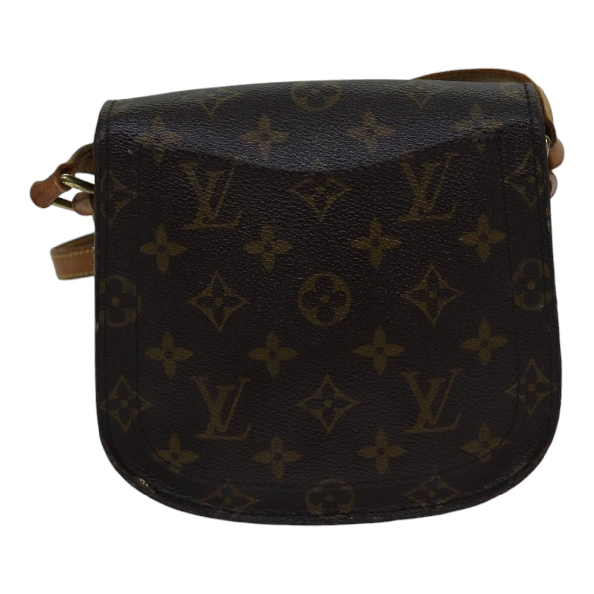 LOUIS VUITTON Monogram Saint Cloud PM Shoulder Bag M51244 LV Auth bs17627