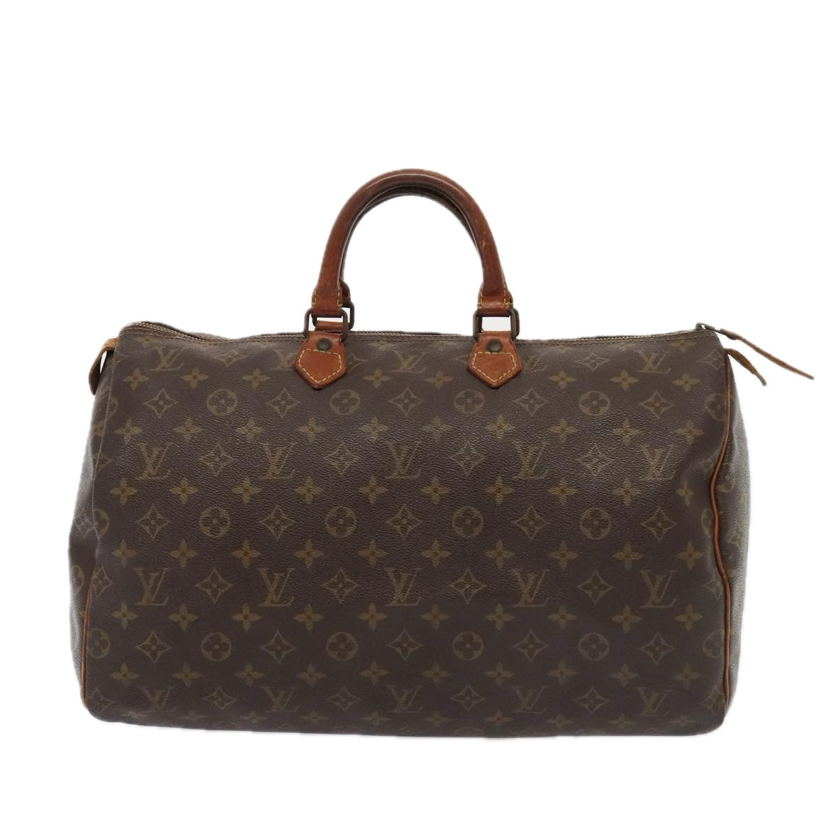 LOUIS VUITTON Monogram Speedy 40 Hand Bag M41522 LV Auth bs17629