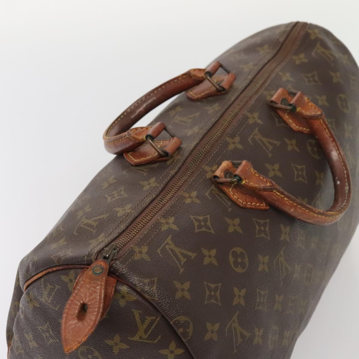 LOUIS VUITTON Monogram Speedy 40 Hand Bag M41522 LV Auth bs17629