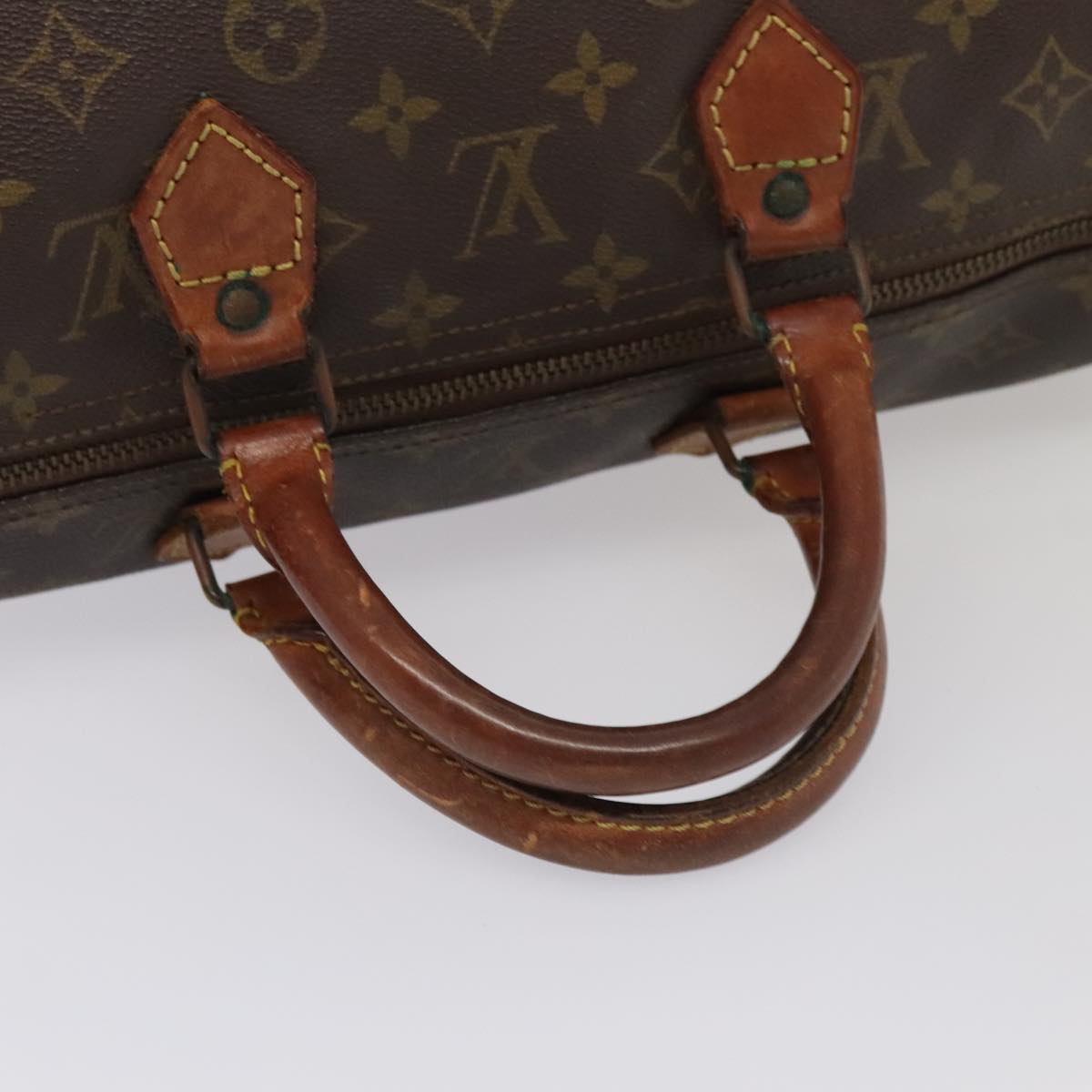 LOUIS VUITTON Monogram Speedy 40 Hand Bag M41522 LV Auth bs17629