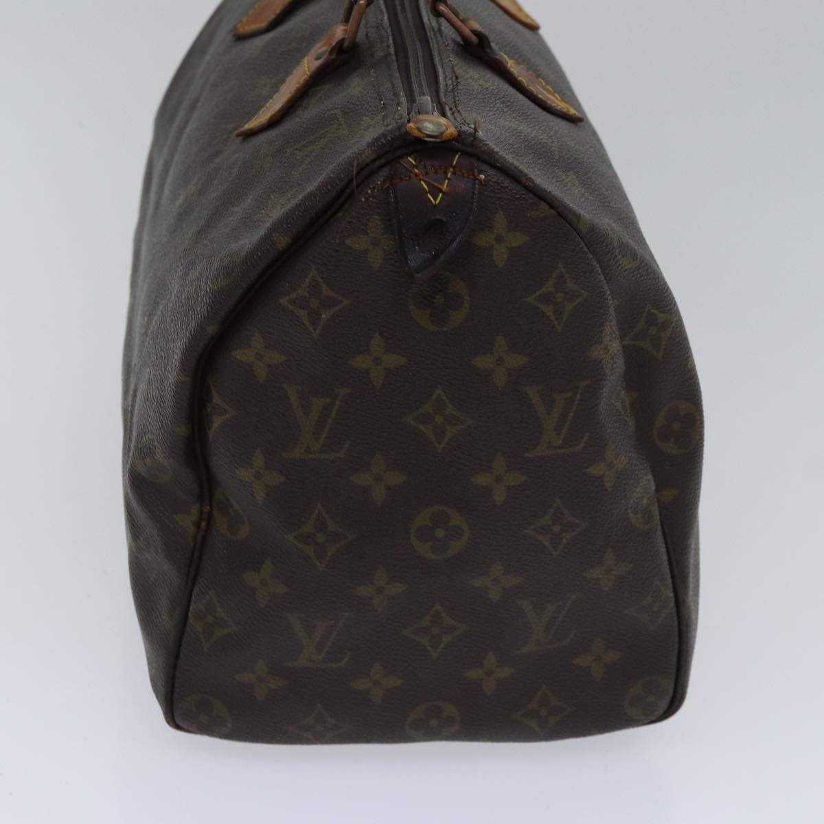 LOUIS VUITTON Monogram Speedy 35 Hand Bag M41524 LV Auth bs17678