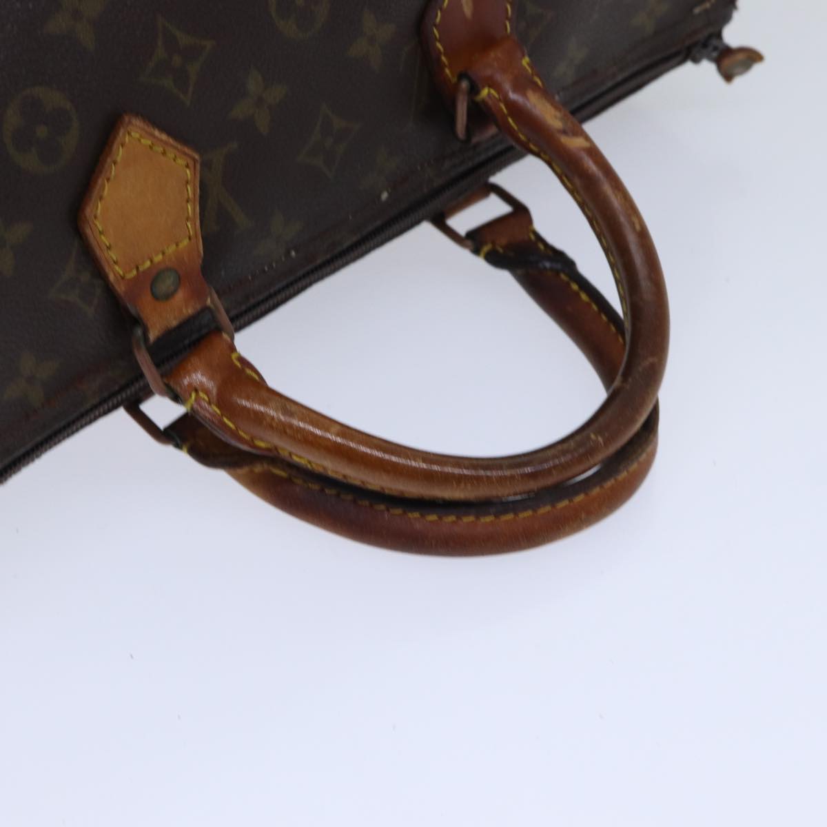 LOUIS VUITTON Monogram Speedy 35 Hand Bag M41524 LV Auth bs17678