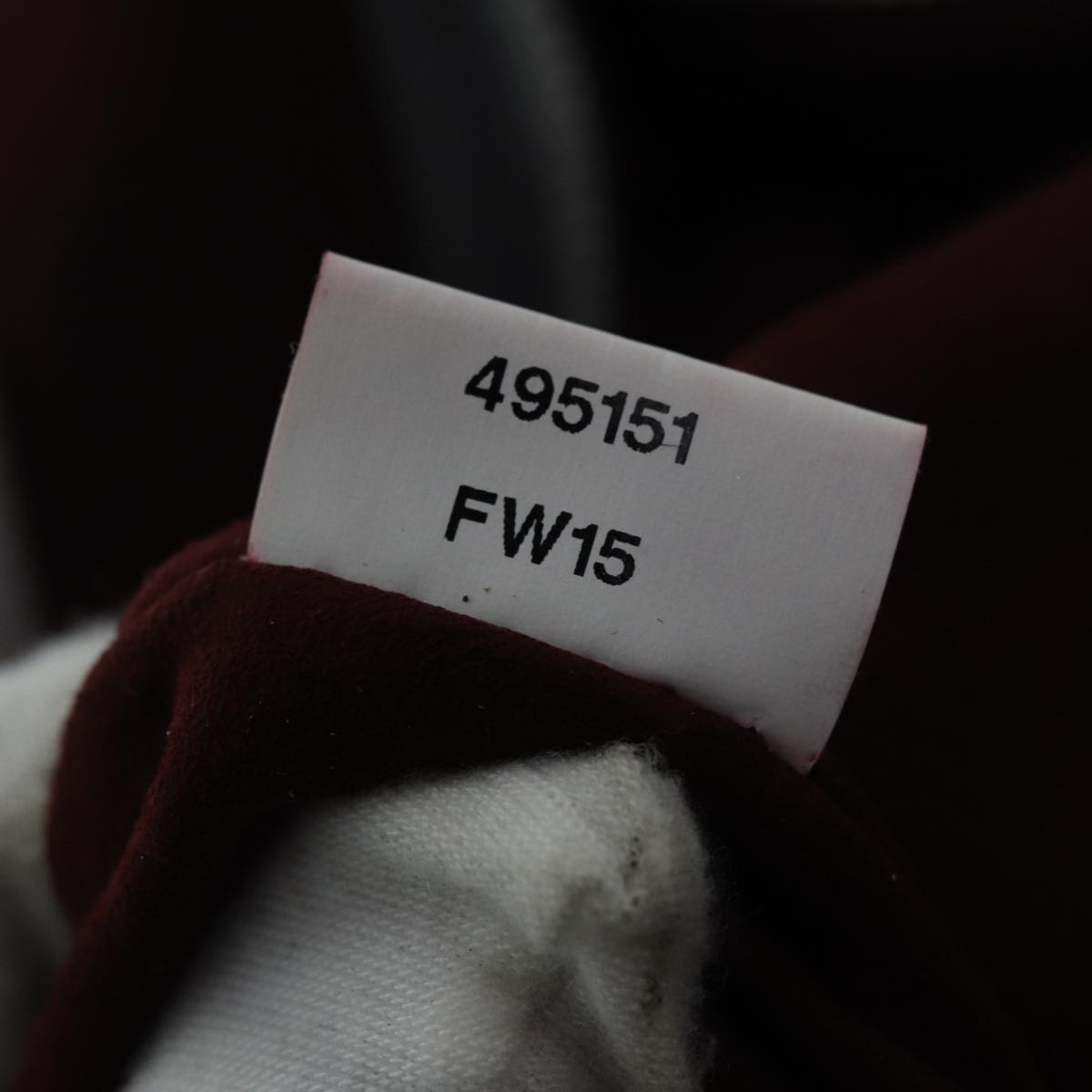 Stella MacCartney Chain Shoulder Bag polyester Gray Silver Auth bs17685