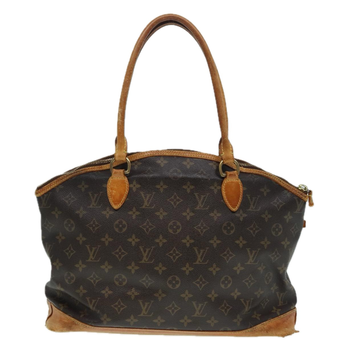 LOUIS VUITTON Monogram Lockit Horizontal Hand Bag M40104 LV Auth bs17707